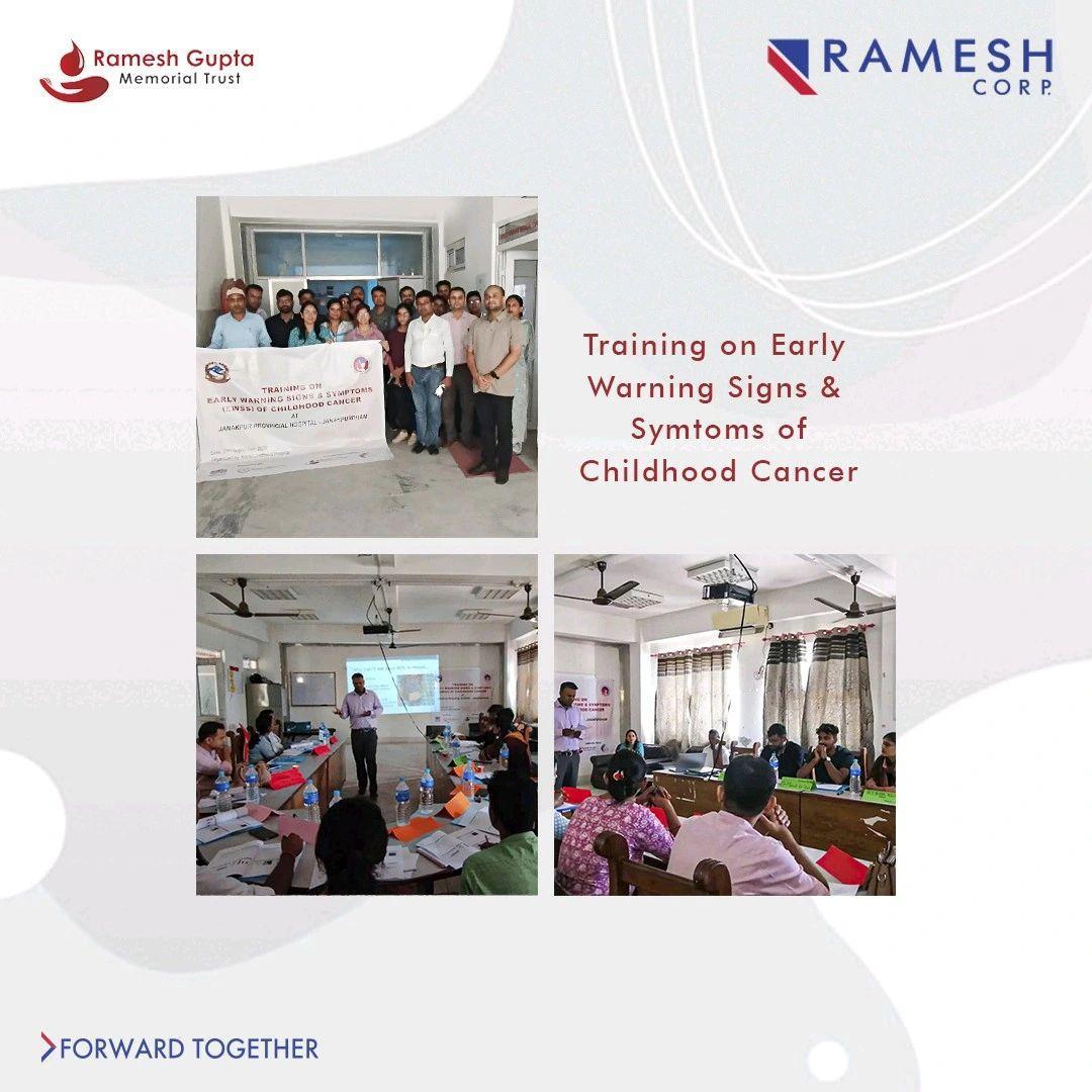 Training on Early Warning Signs & Symptoms of Childhood Cancer