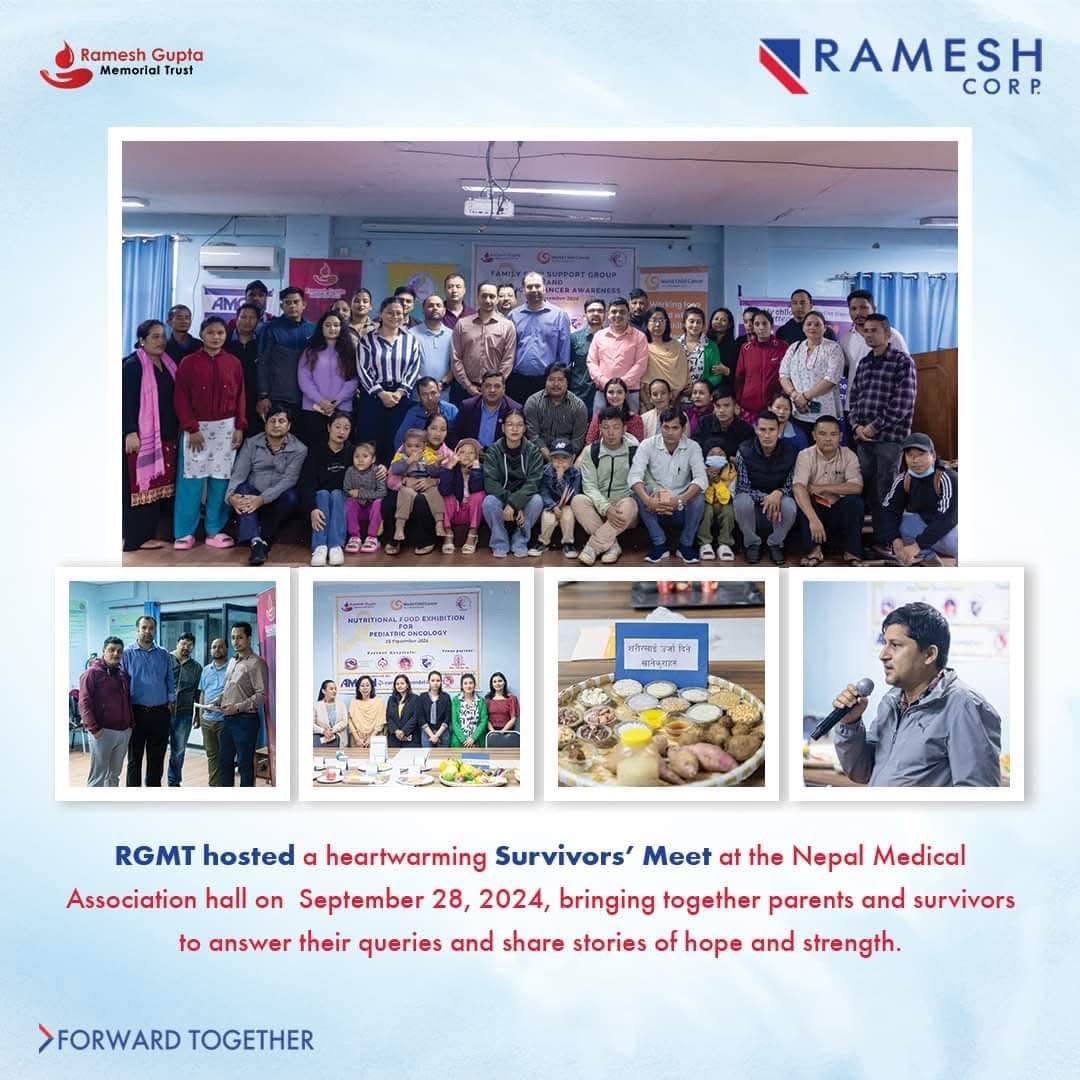 Survivors' Meet at the Nepal Medical Association Hall on September 28, 2024